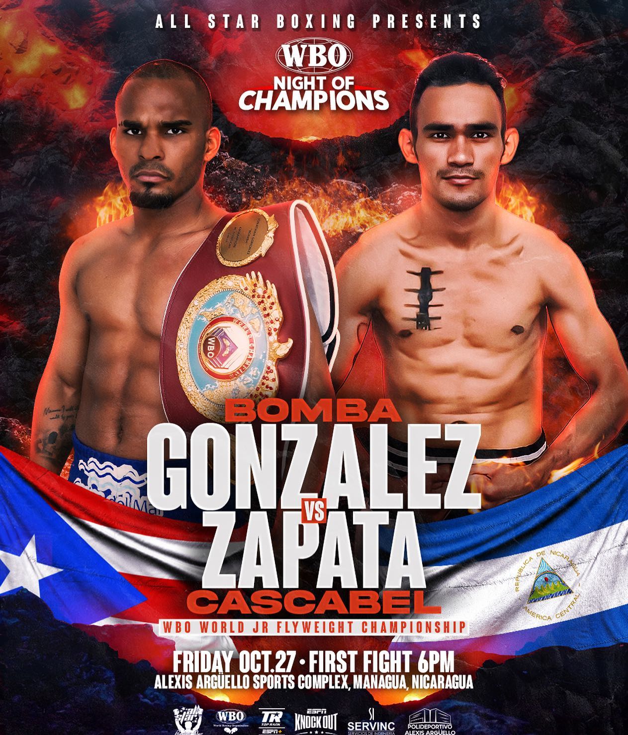 Gonzalez vs. Zapata Poster October 24, 2023
