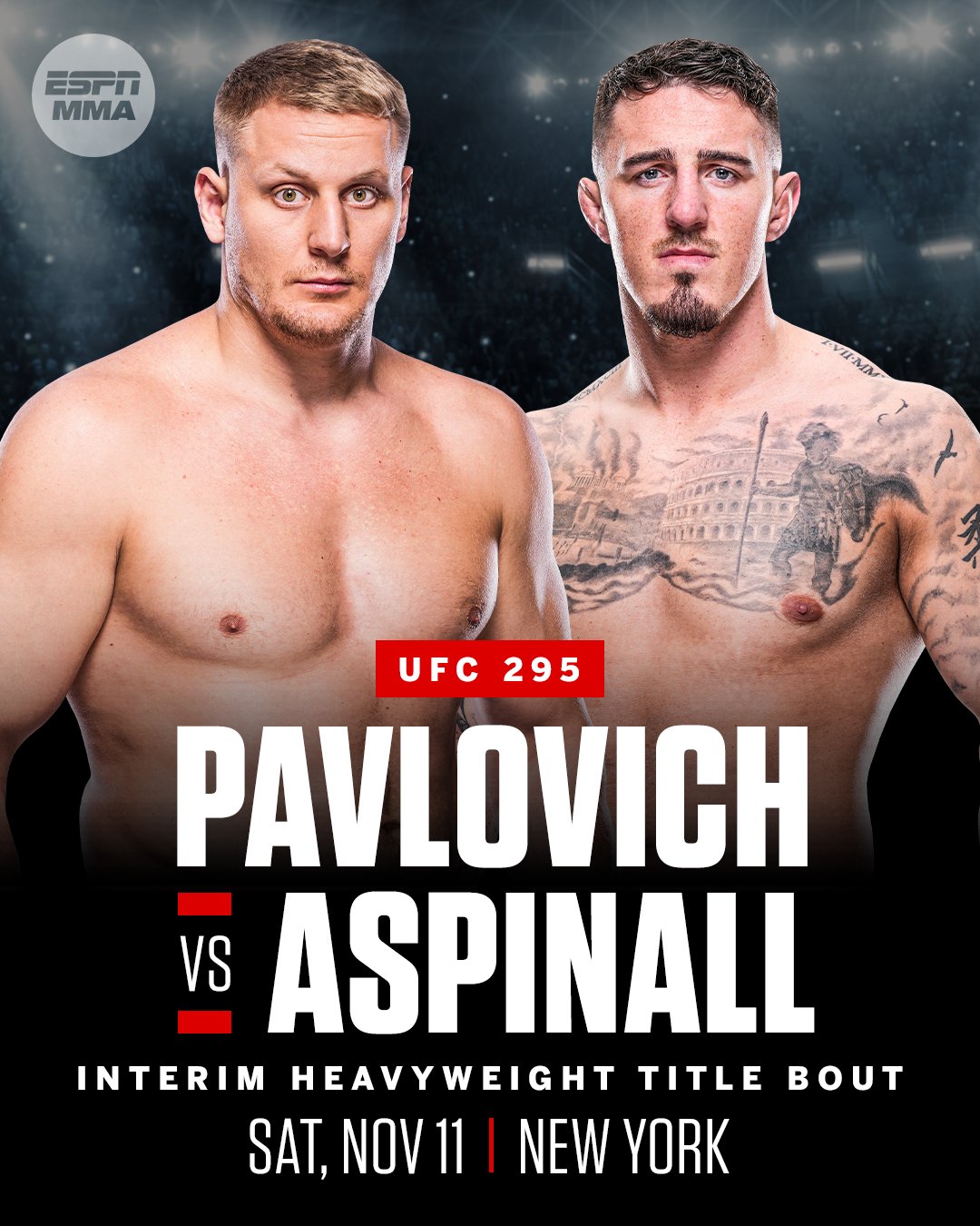 UFC 295 Poster October 25, 2023