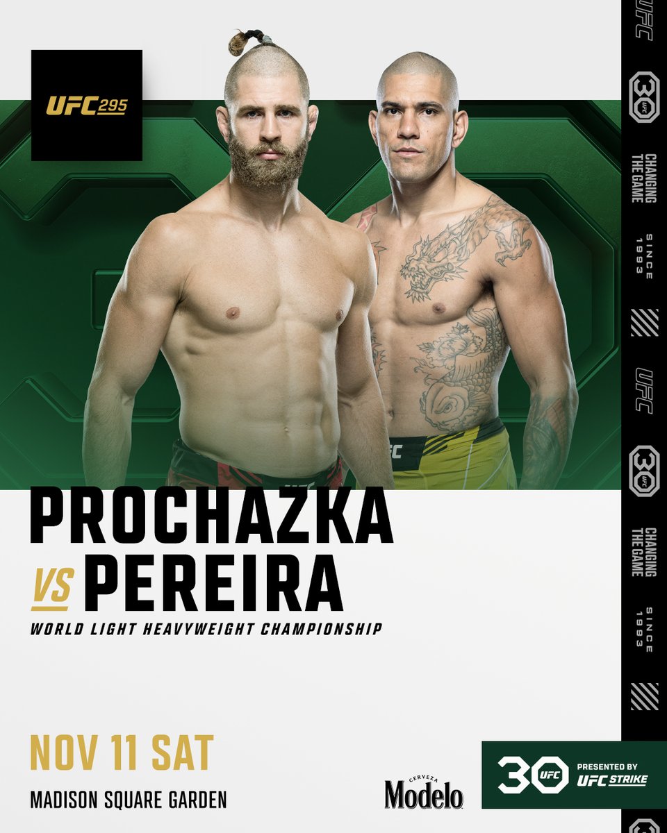 UFC 295 Poster October 25, 2023