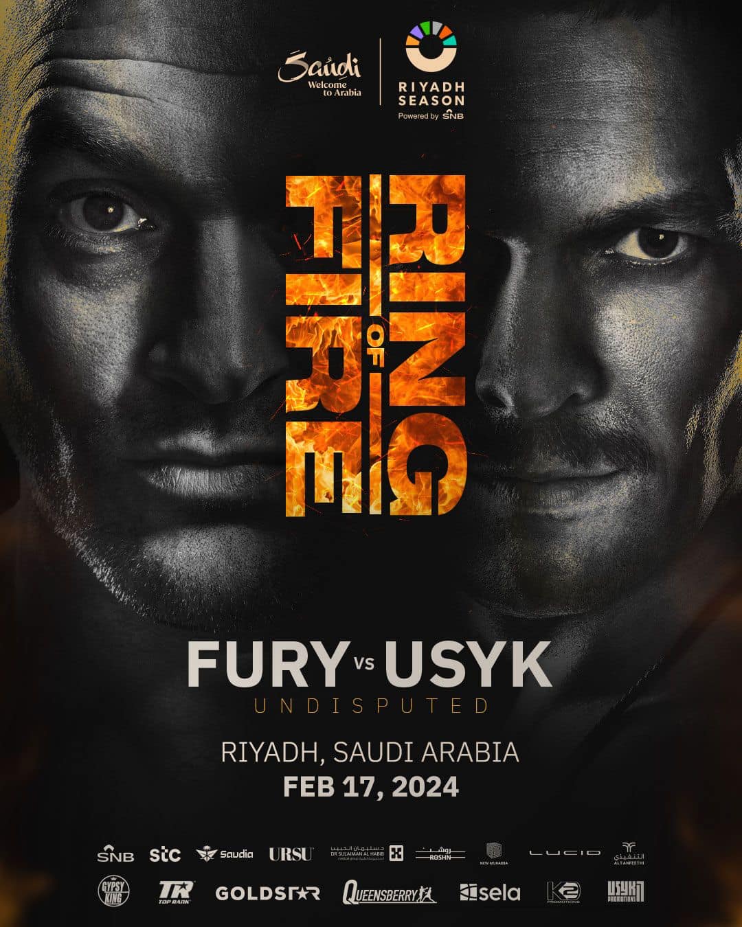 Fury vs. Usyk Poster November 19, 2023