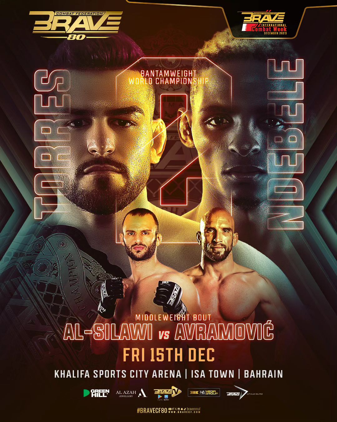 Brave CF 80 Poster November 20, 2023