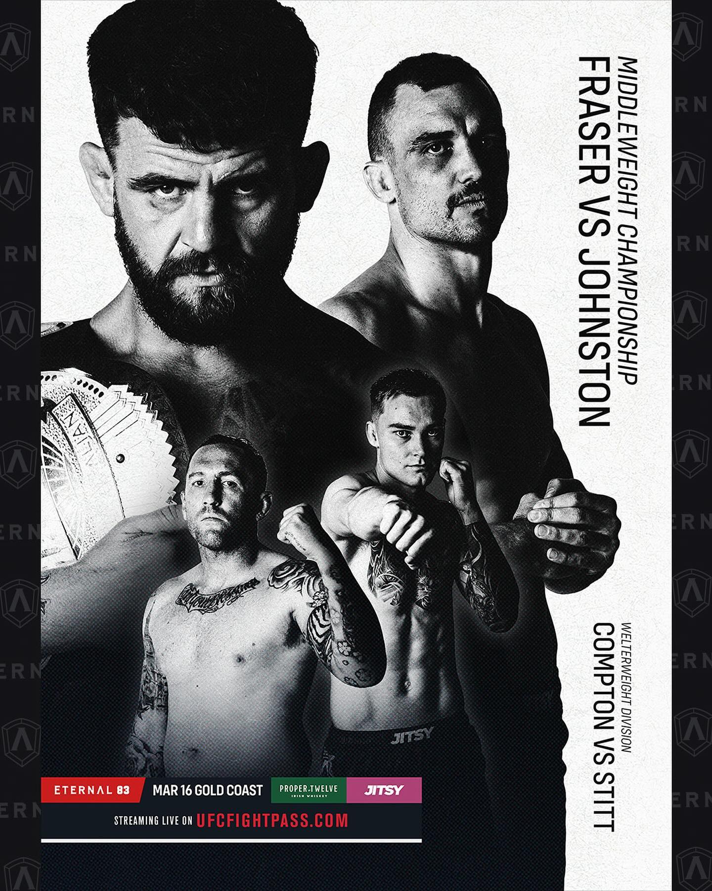 EMMA - Eternal MMA 83: Gold Coast Poster December 13, 2023