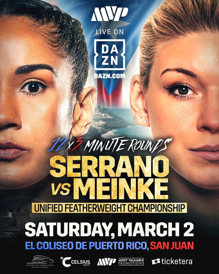 Serrano vs. Meinke Poster January 02, 2024