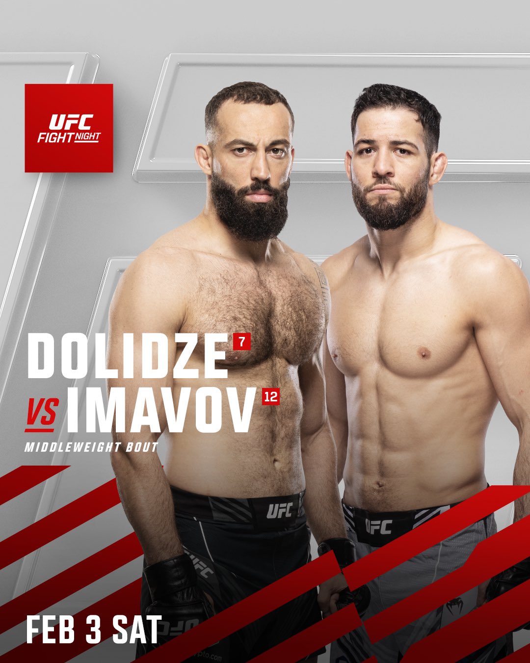 UFC Fight Night 235 Poster January 15, 2024
