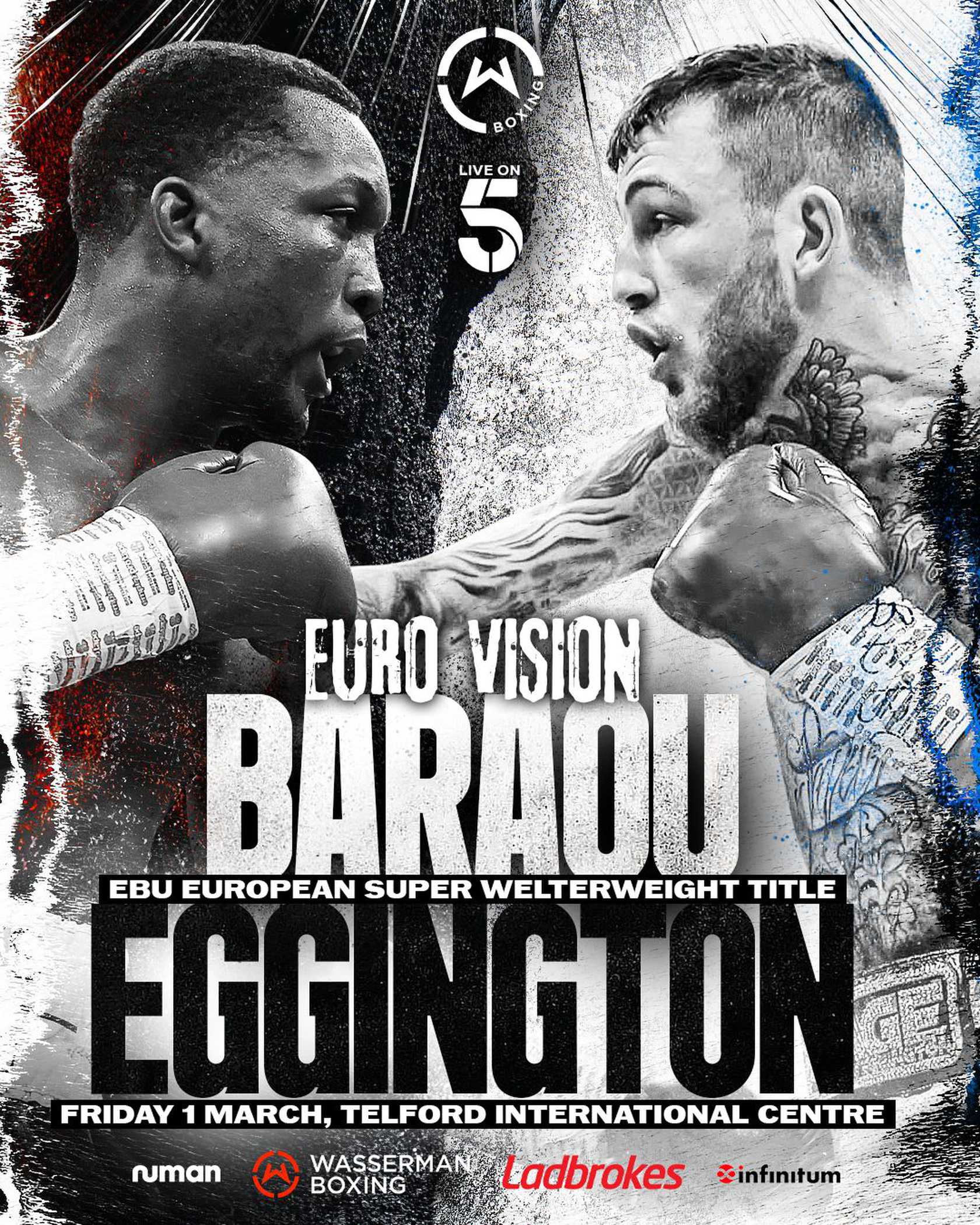 Baraou vs. Eggington Poster January 23, 2024