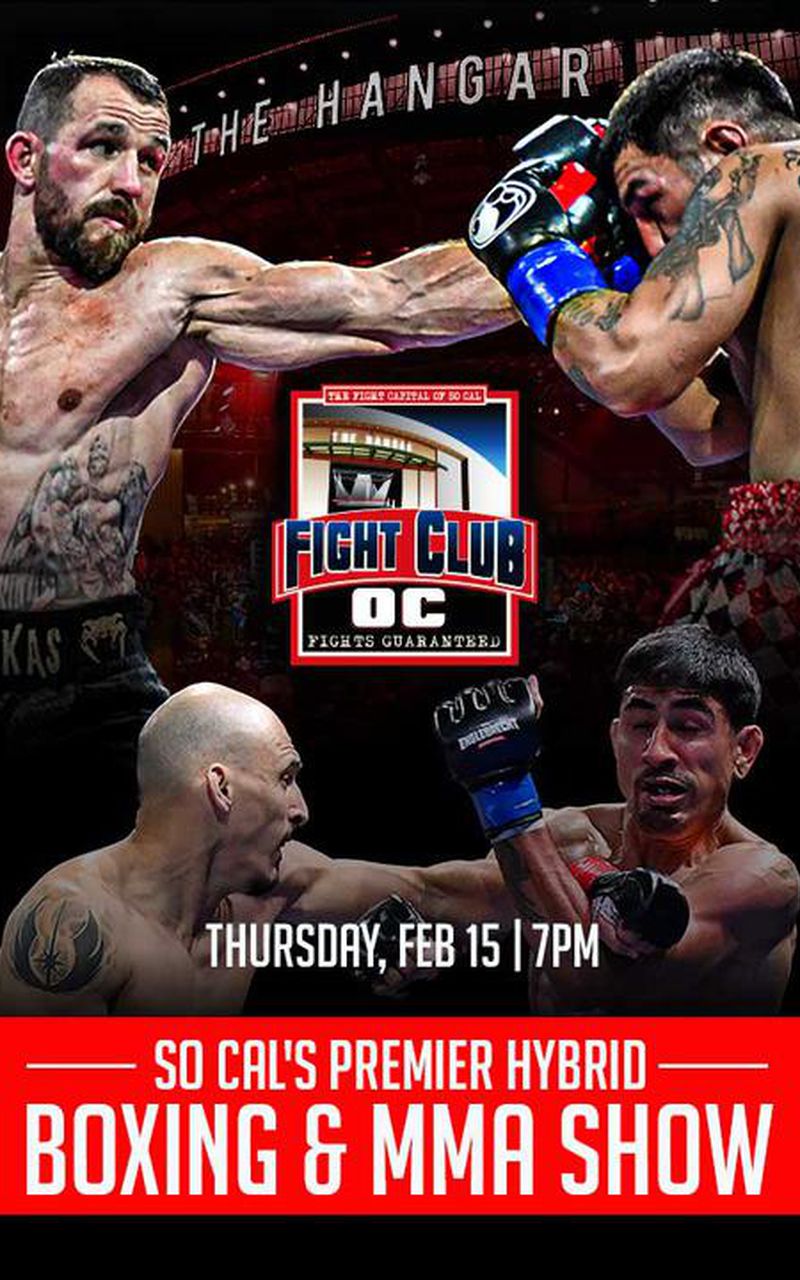 FCOC - Fight Club OC Poster January 28, 2024