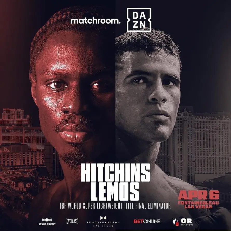 Hitchins vs. Lemos Poster January 28, 2024