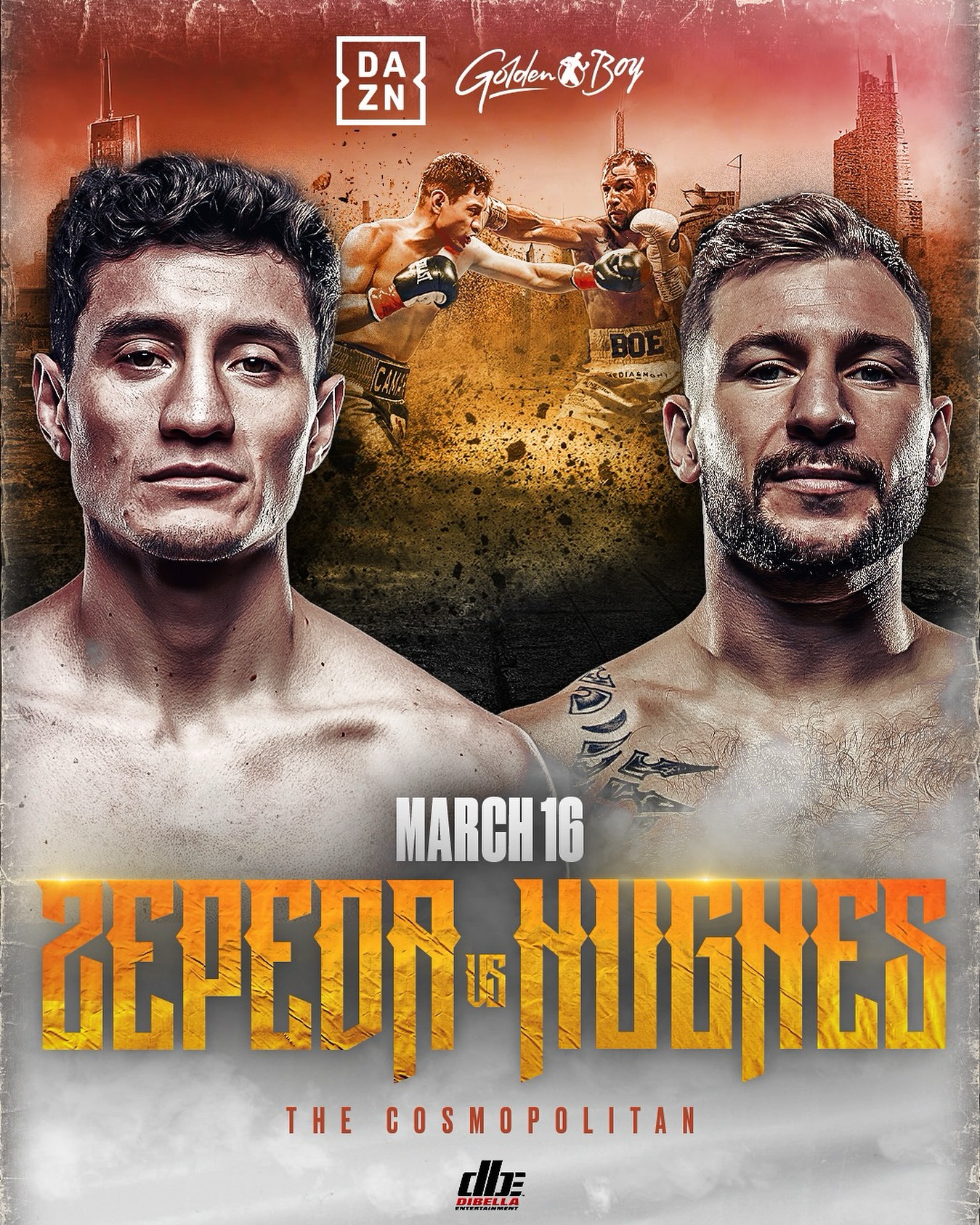 Zepeda vs. Hughes Poster January 28, 2024