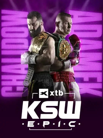 KSW Epic - Khalidov vs. Adamek Poster February 11, 2024