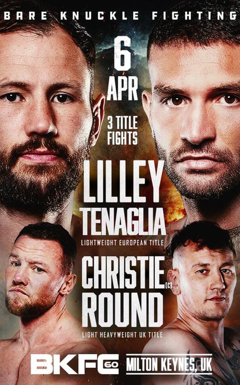 BKFC 60 Poster March 04, 2024