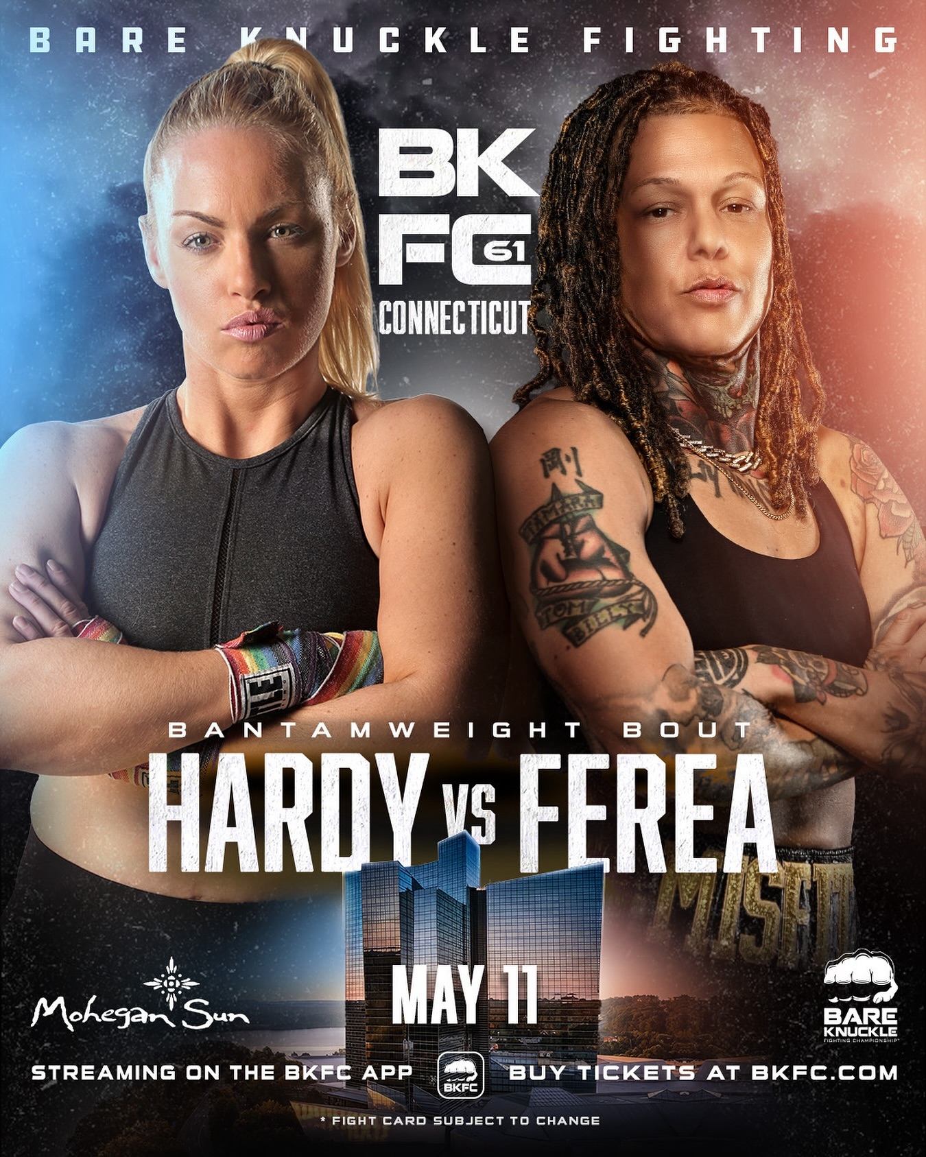 BKFC 61 Poster March 19, 2024