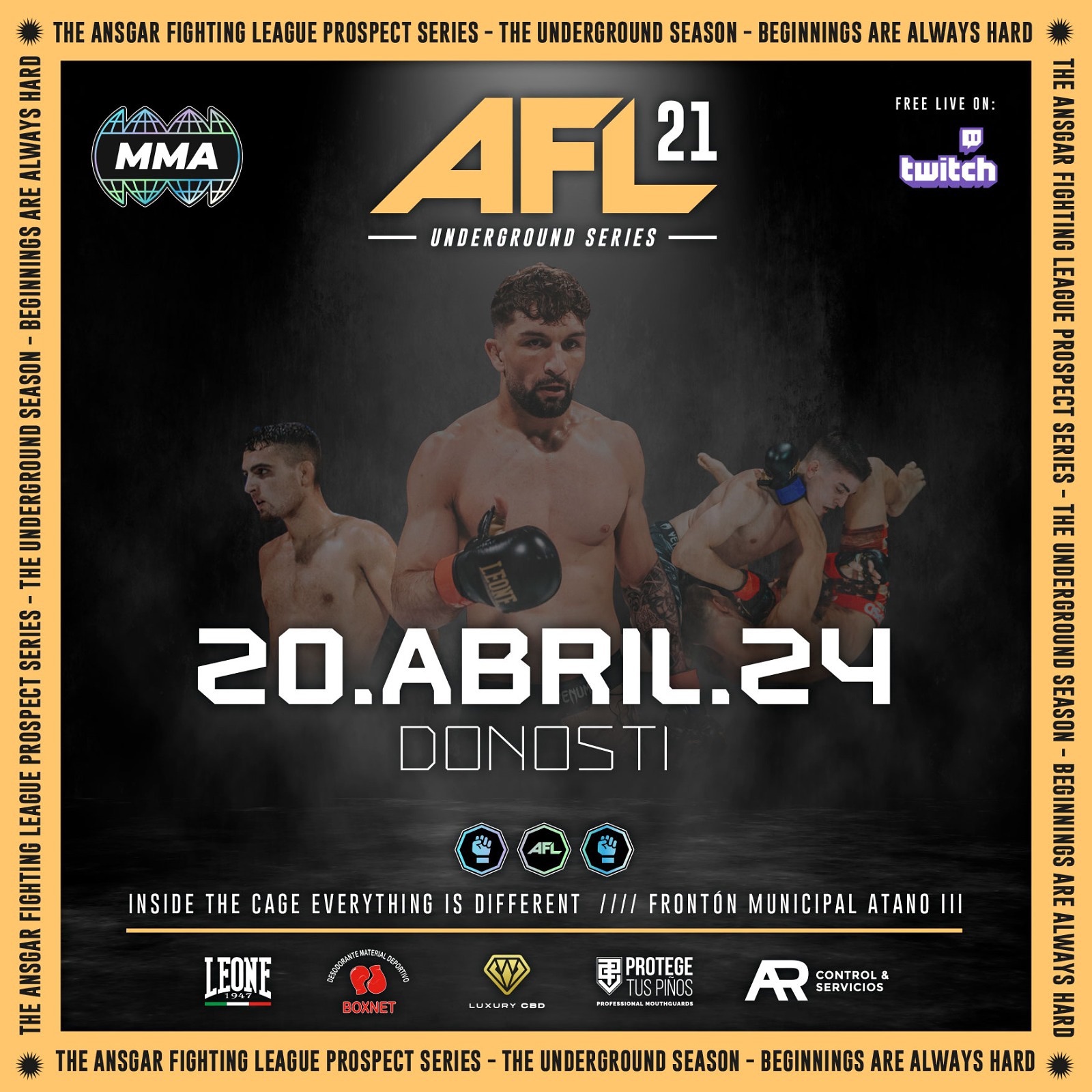 Amateur League 21 Poster March 25, 2024