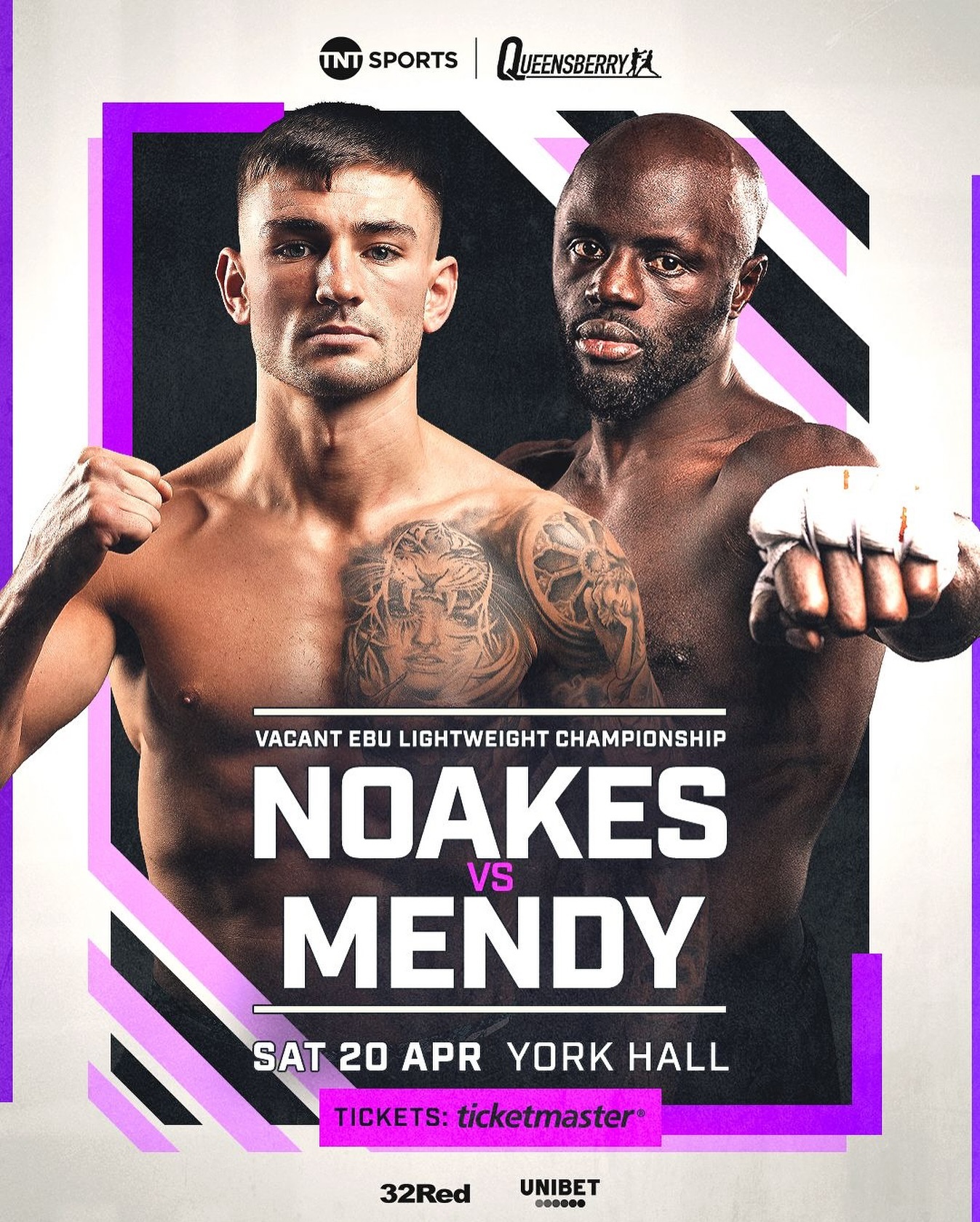 Noakes vs. Mendy Poster April 15, 2024