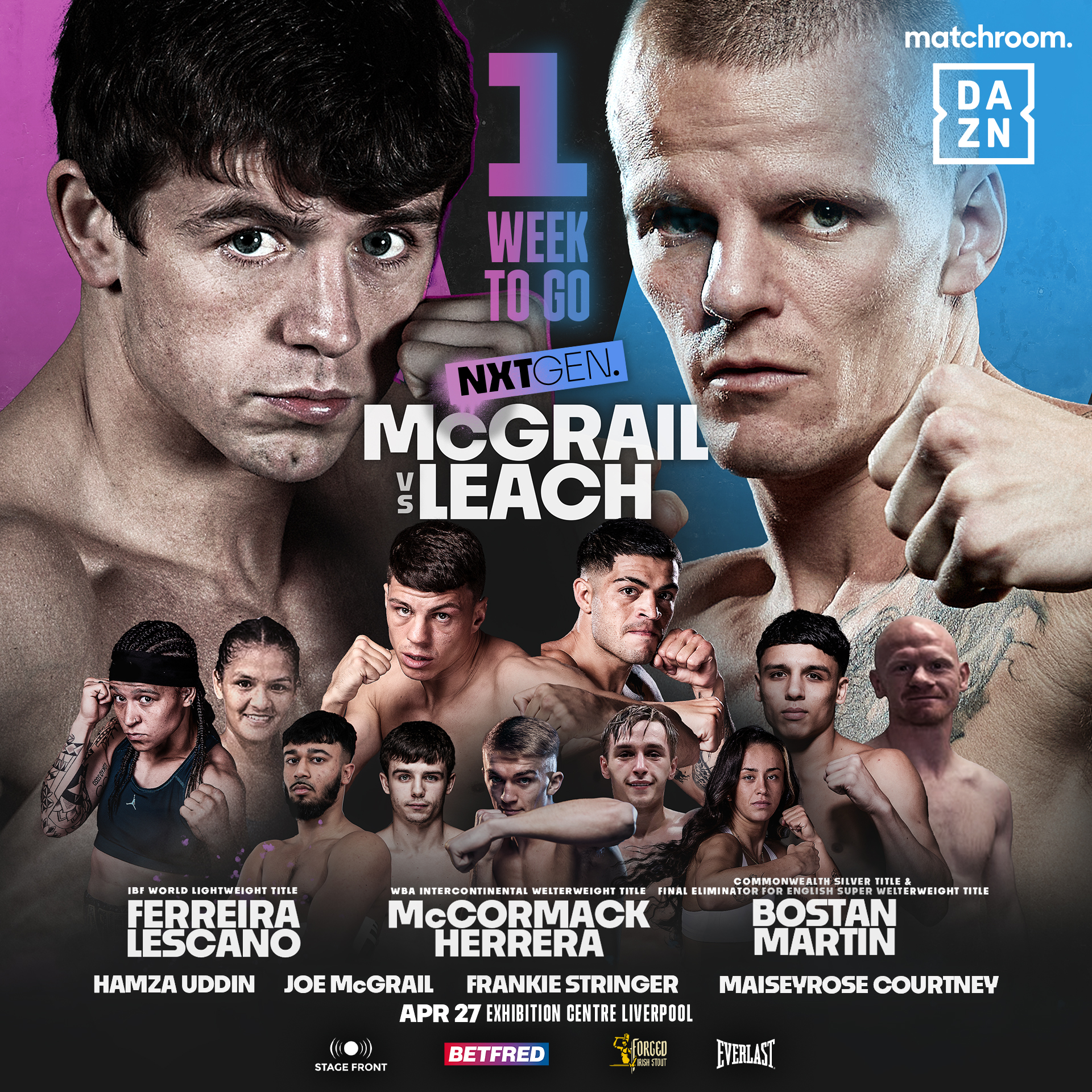 McGrail vs. Leach Poster April 21, 2024