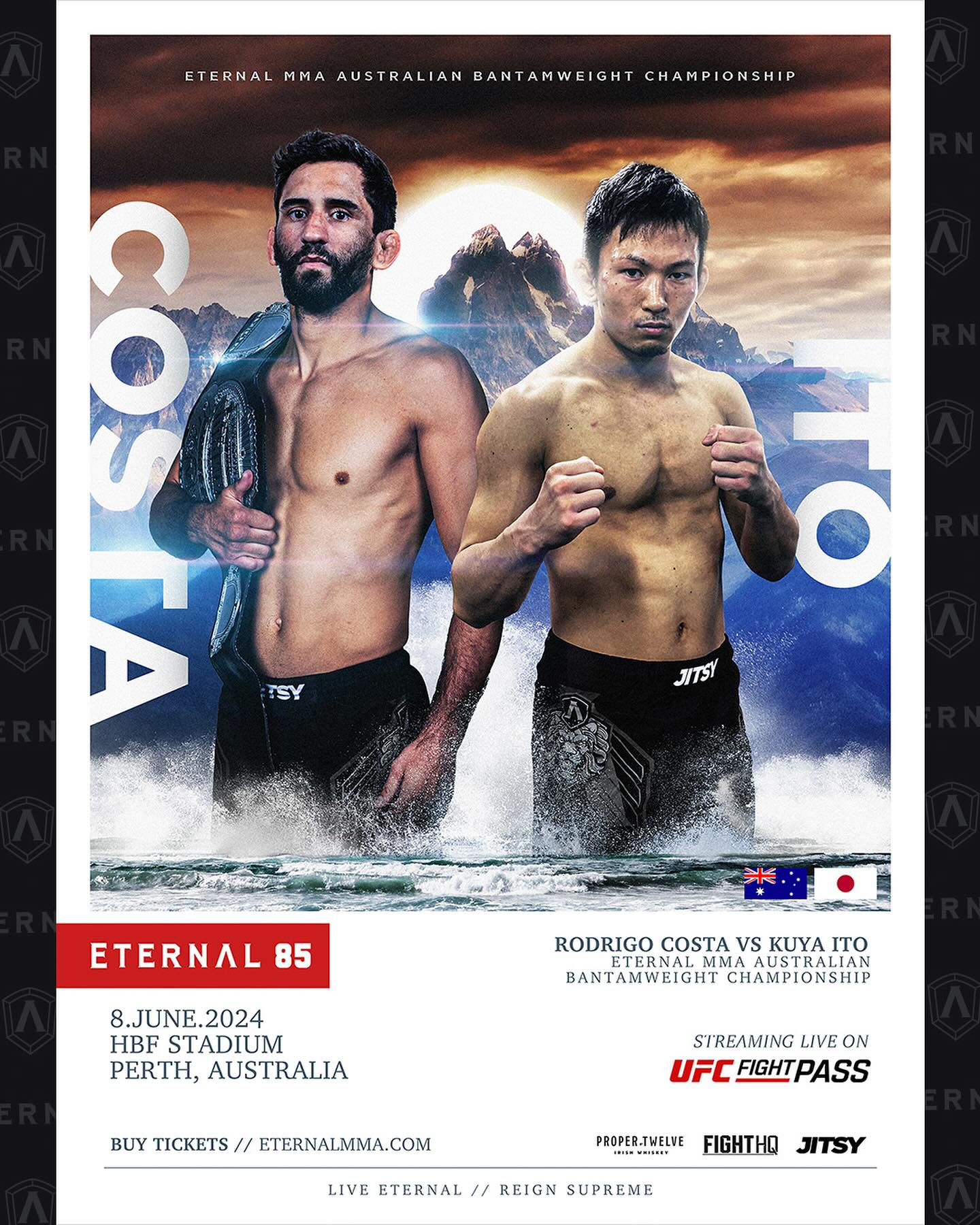 Eternal MMA 85 Poster April 28, 2024