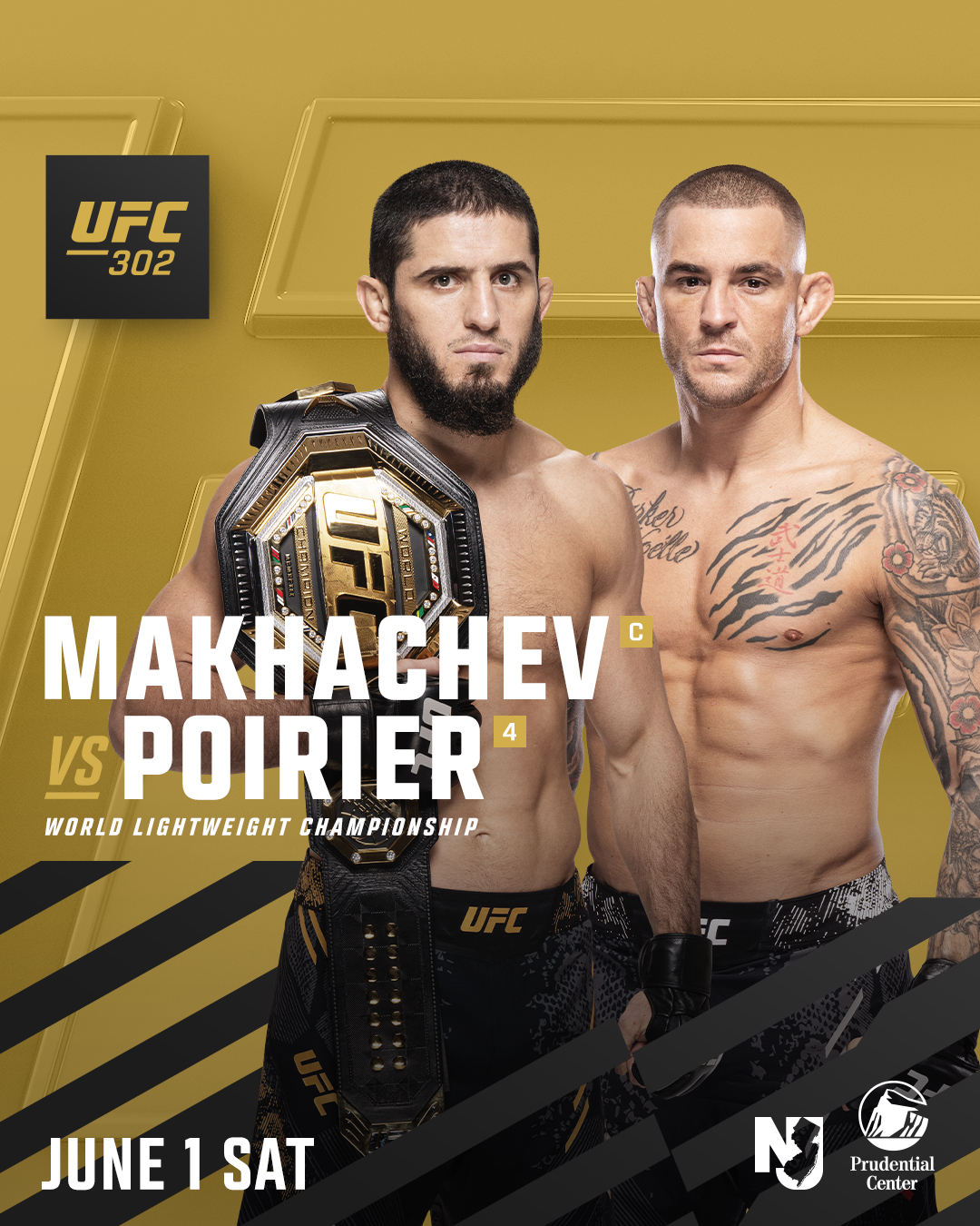 UFC 302 Poster April 29, 2024