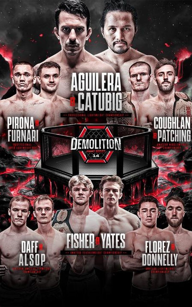 Demolition Fight Series 14 Poster May 12, 2024