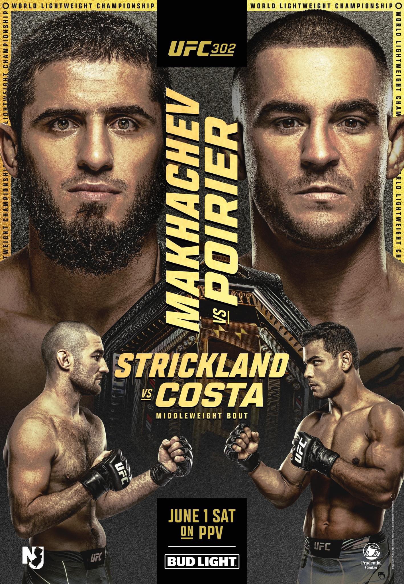 UFC 302 Poster May 29, 2024