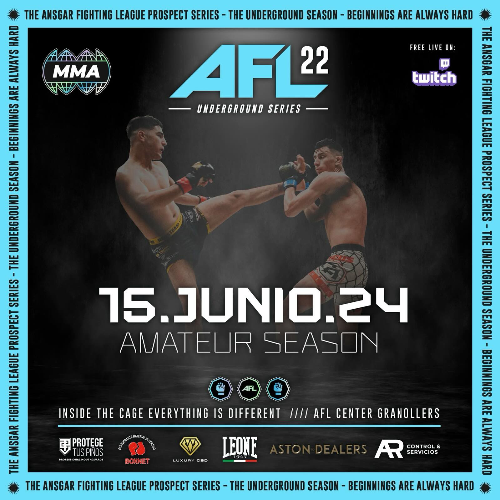 Amateur League 22 Poster June 03, 2024