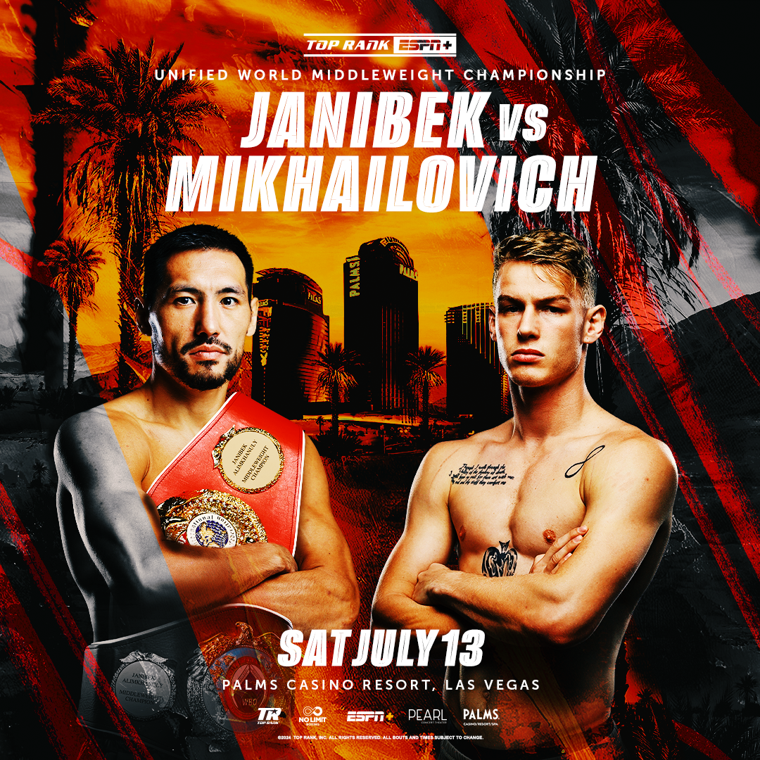 Janibek vs. Mikhailovich Poster June 03, 2024