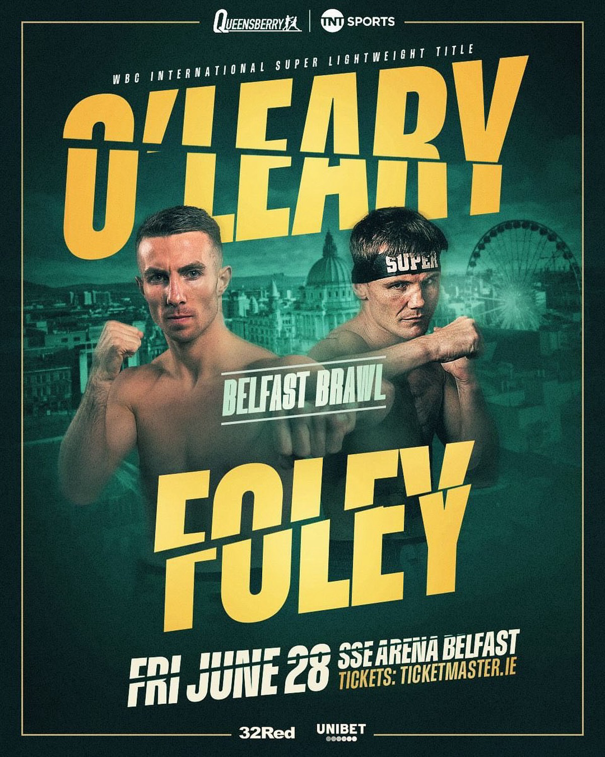 O'Leary vs.Foley Poster June 04, 2024