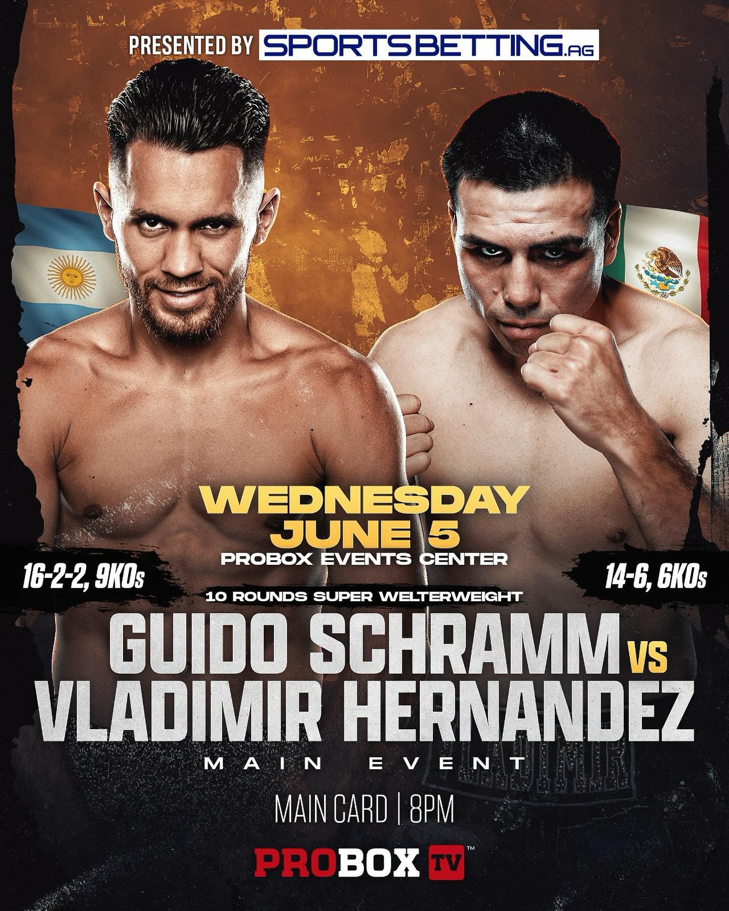Hernandez vs. Schramm Poster June 04, 2024