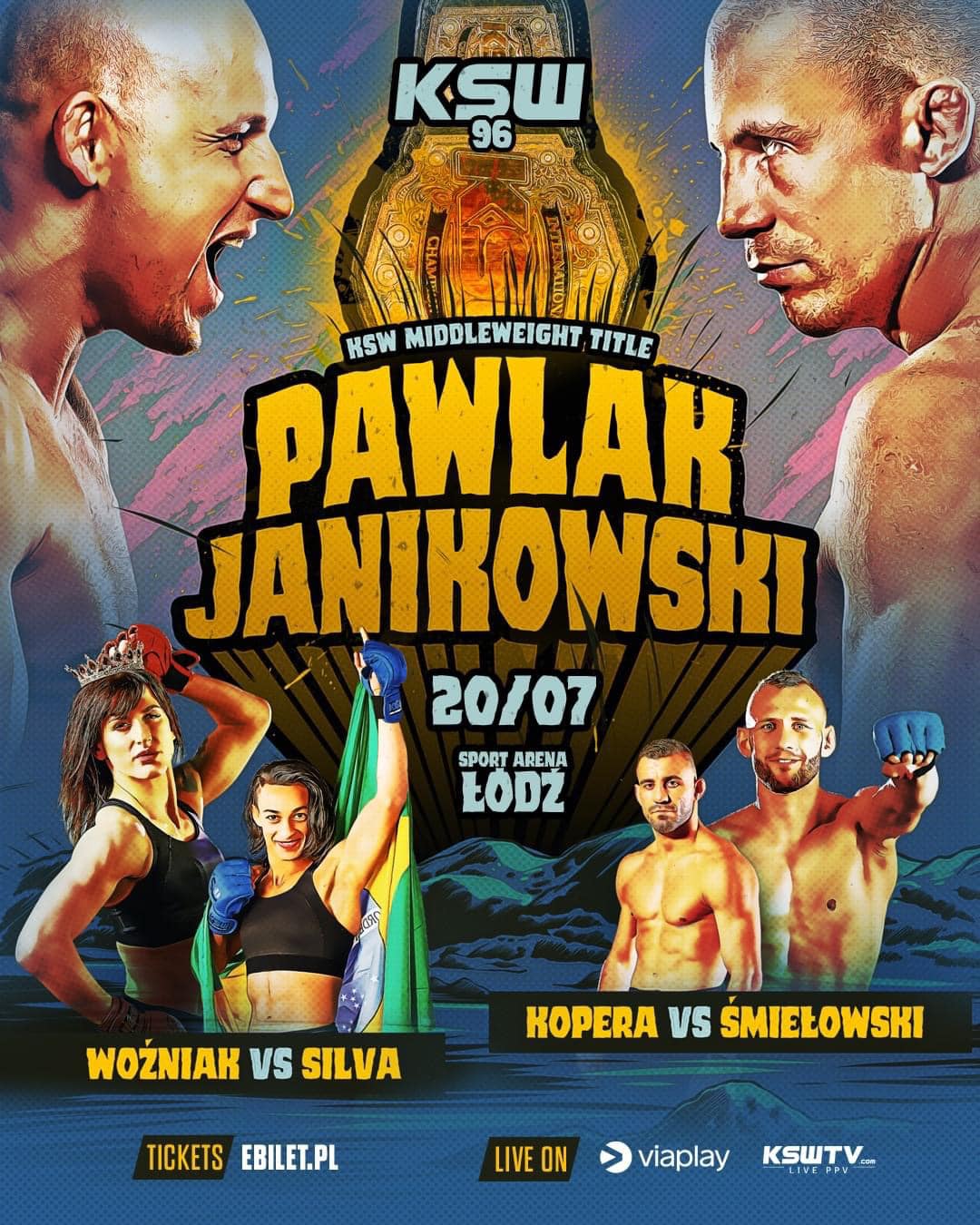 KSW 96 Poster June 10, 2024