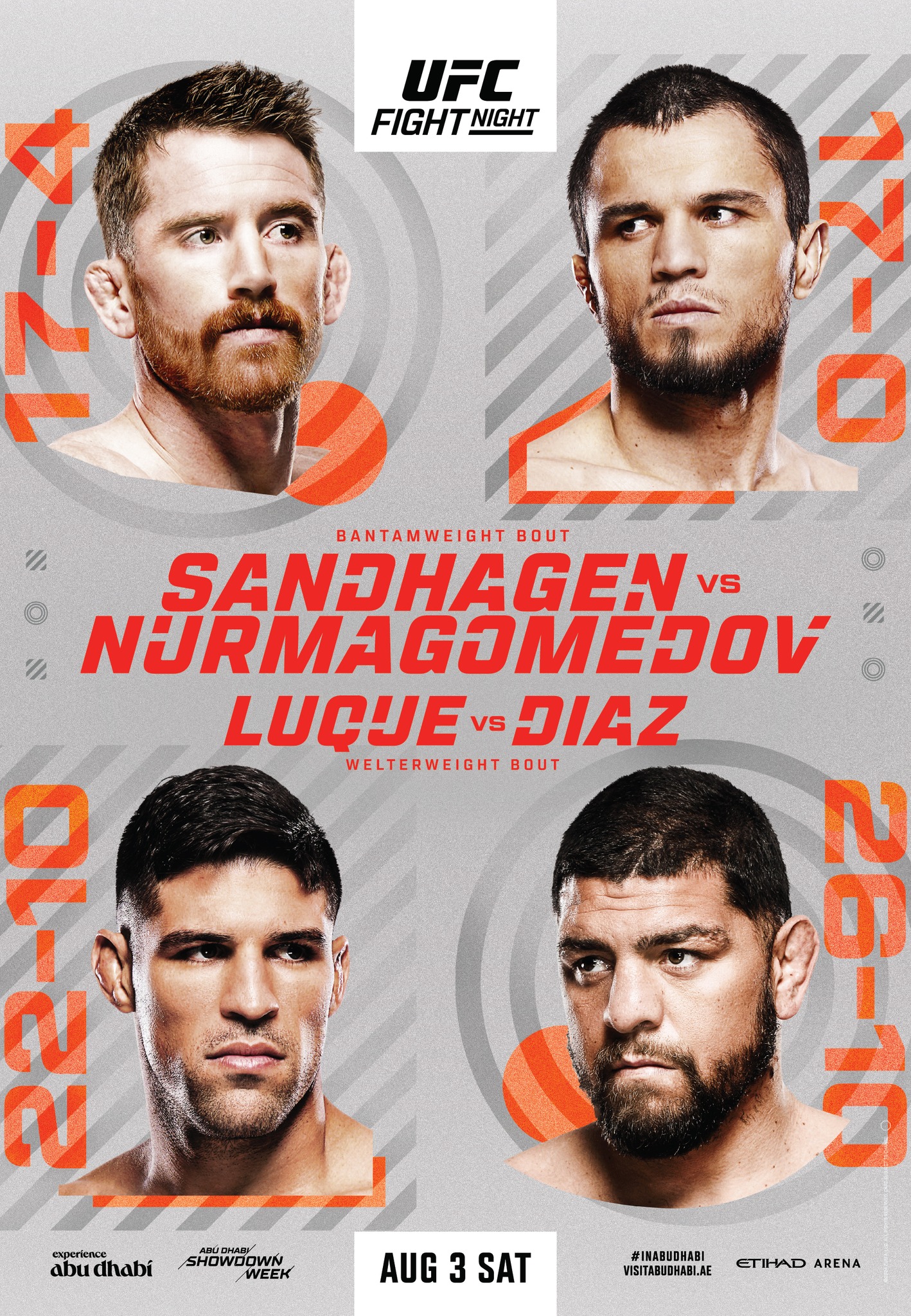 UFC on ABC 7 Poster June 14, 2024