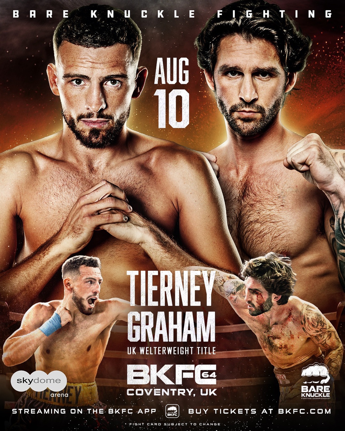 BKFC 64 Poster June 16, 2024