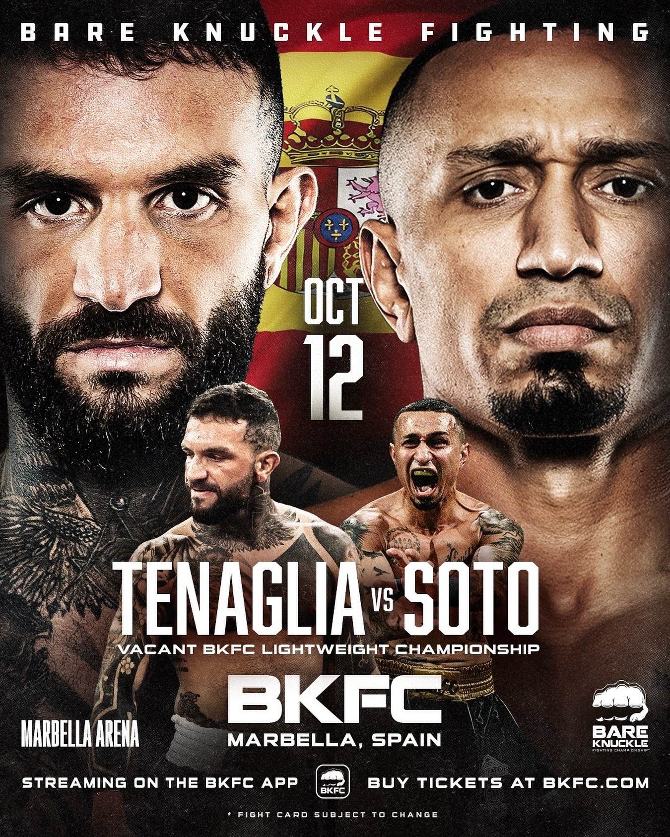 BKFC Spain Poster June 24, 2024