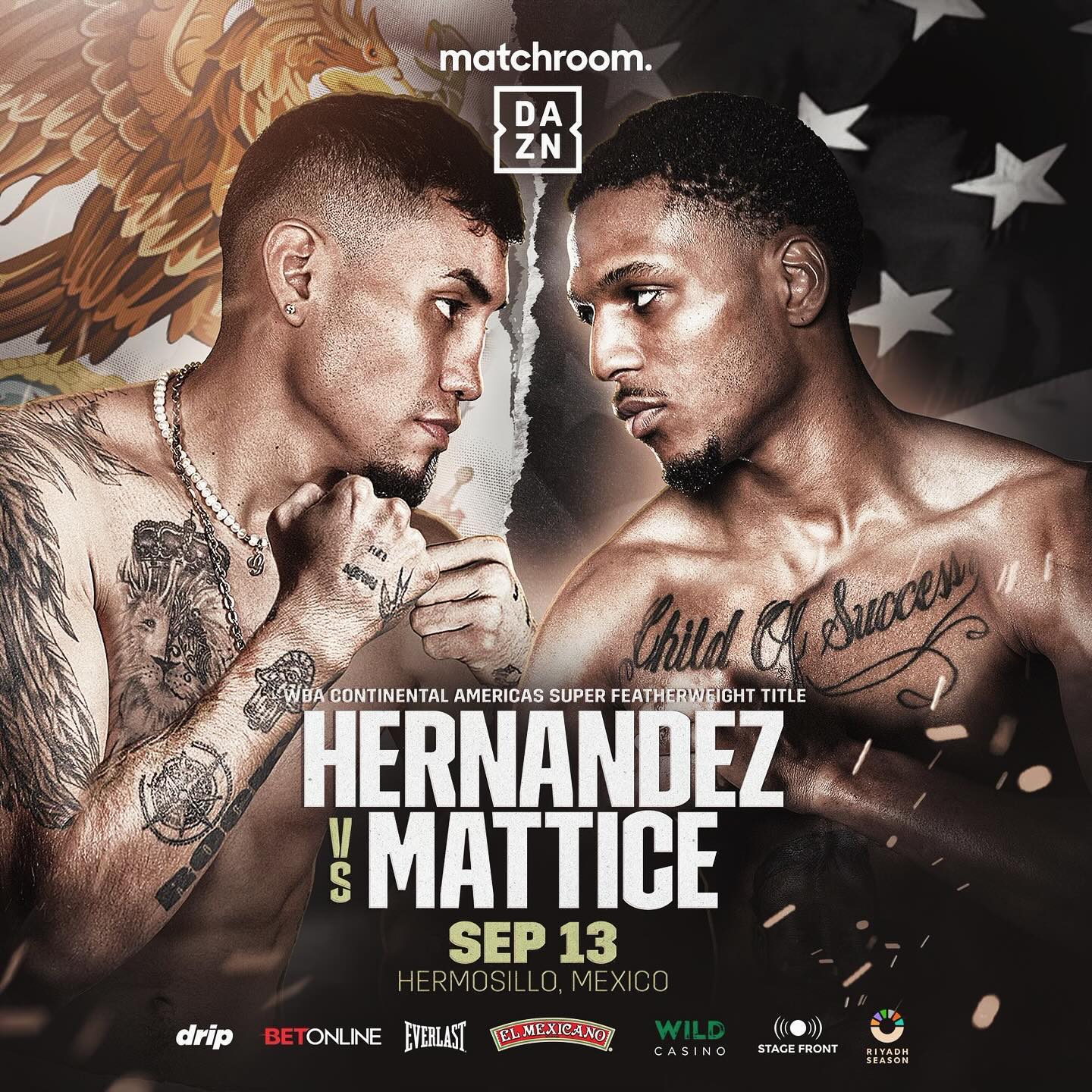 Hernandez vs. Mattice Poster July 15, 2024