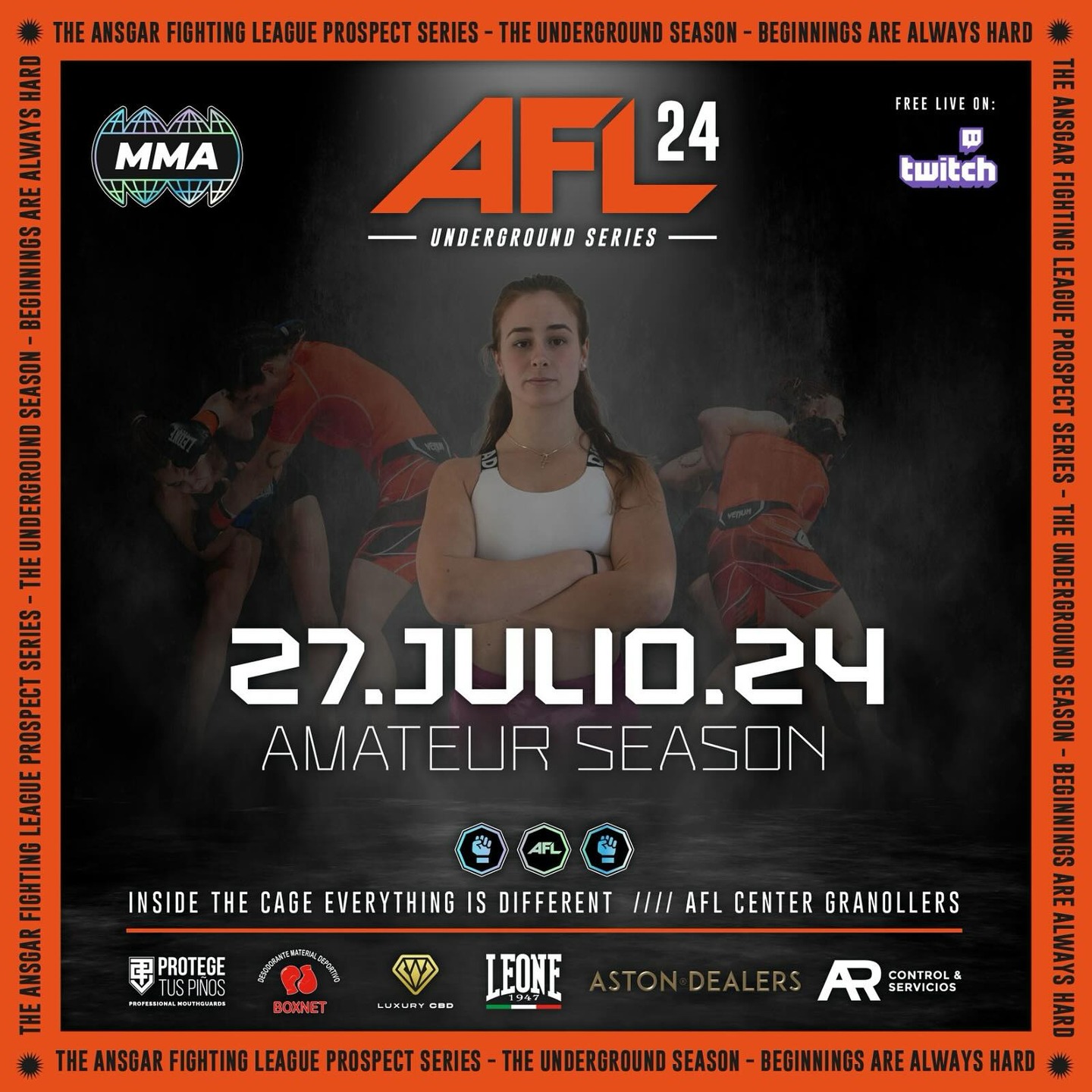 AFL 24 Poster July 24, 2024