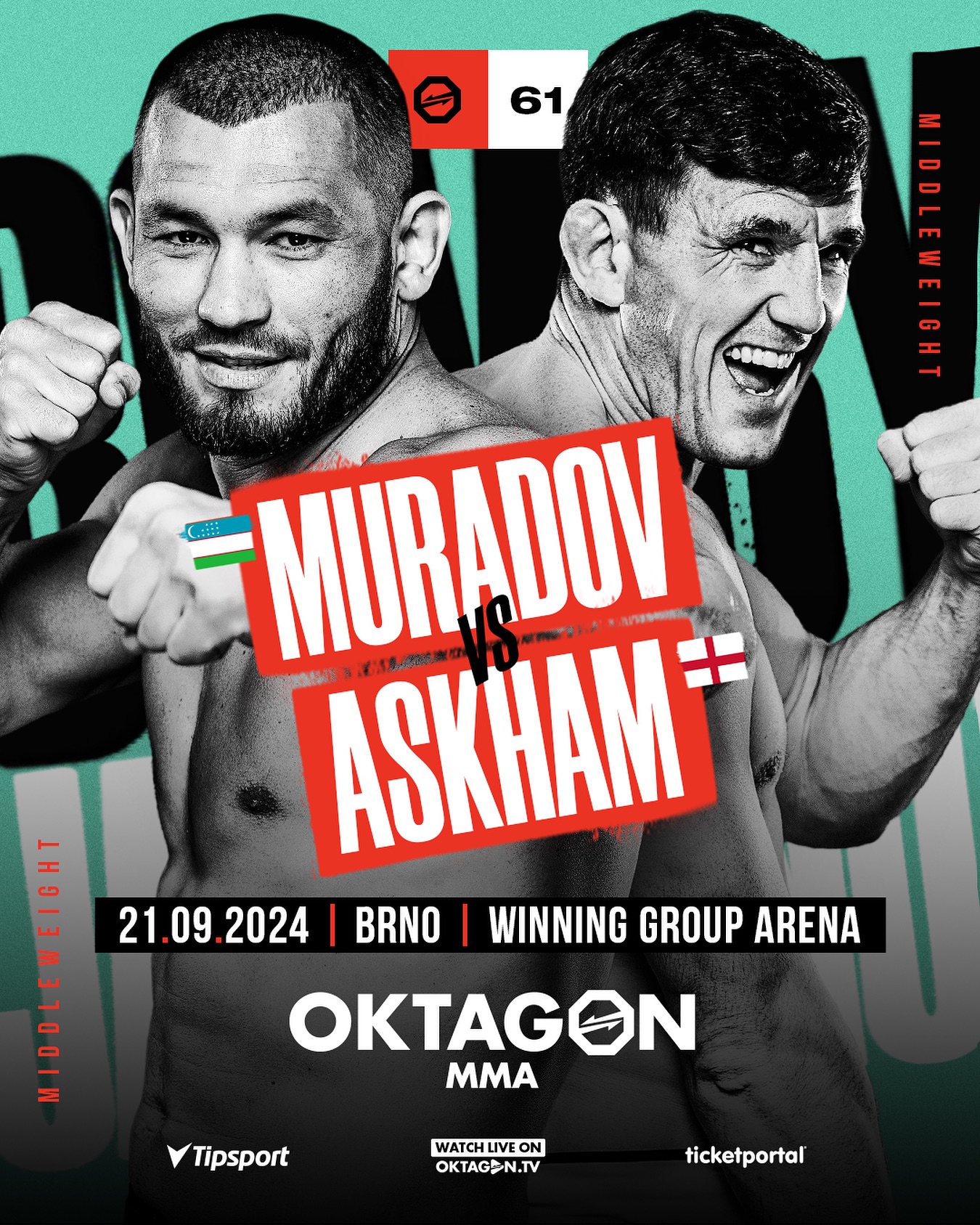 Oktagon 61 Poster August 11, 2024