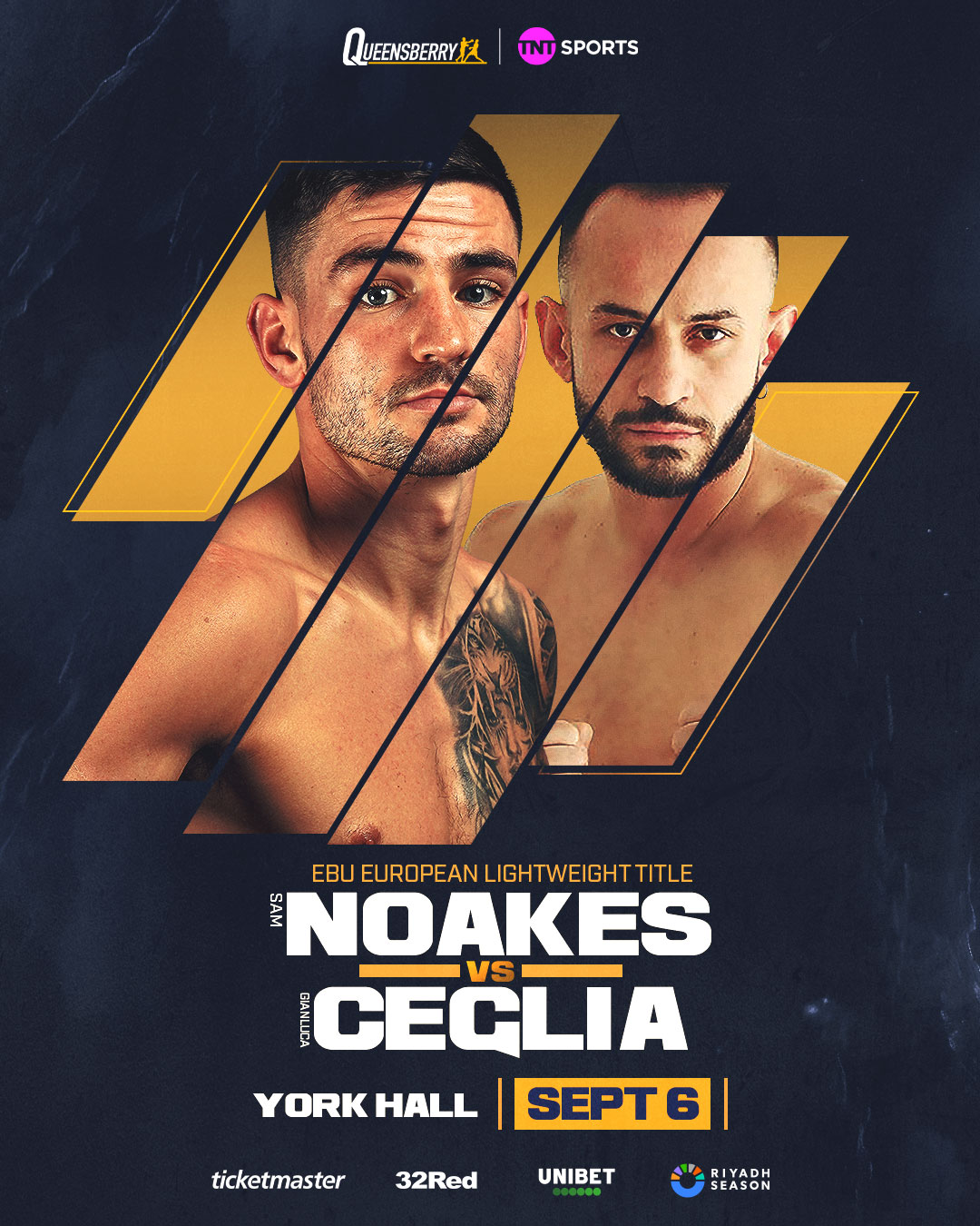 Noakes vs. Ceglia Poster August 12, 2024
