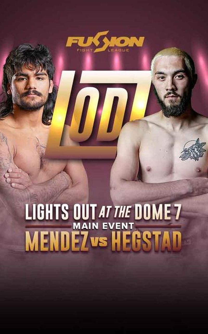 Fusion Fight League - Mendez vs. Hegstad Poster August 18, 2024