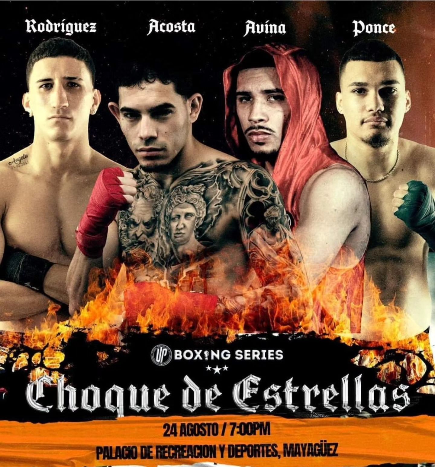 Acosta vs. Avina Poster August 19, 2024