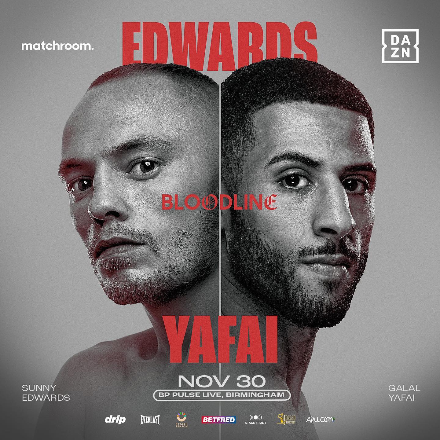 Edwards vs. Yafai Poster September 16, 2024