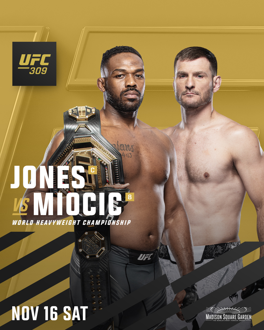 UFC 309 Poster October 26, 2024