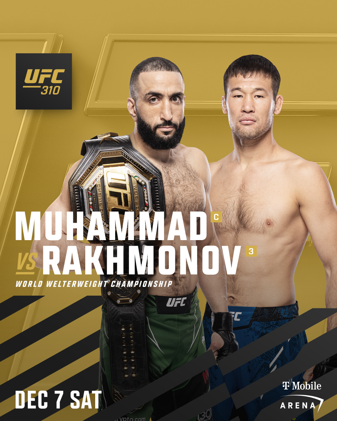UFC 310 Poster October 26, 2024