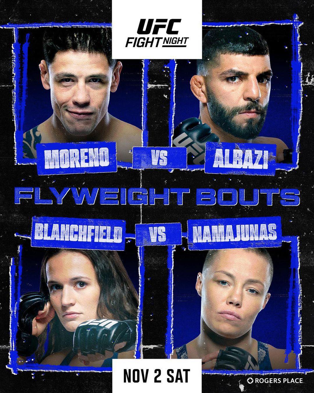 UFC Fight Night 246 Poster November 01 2024 MMA Photo