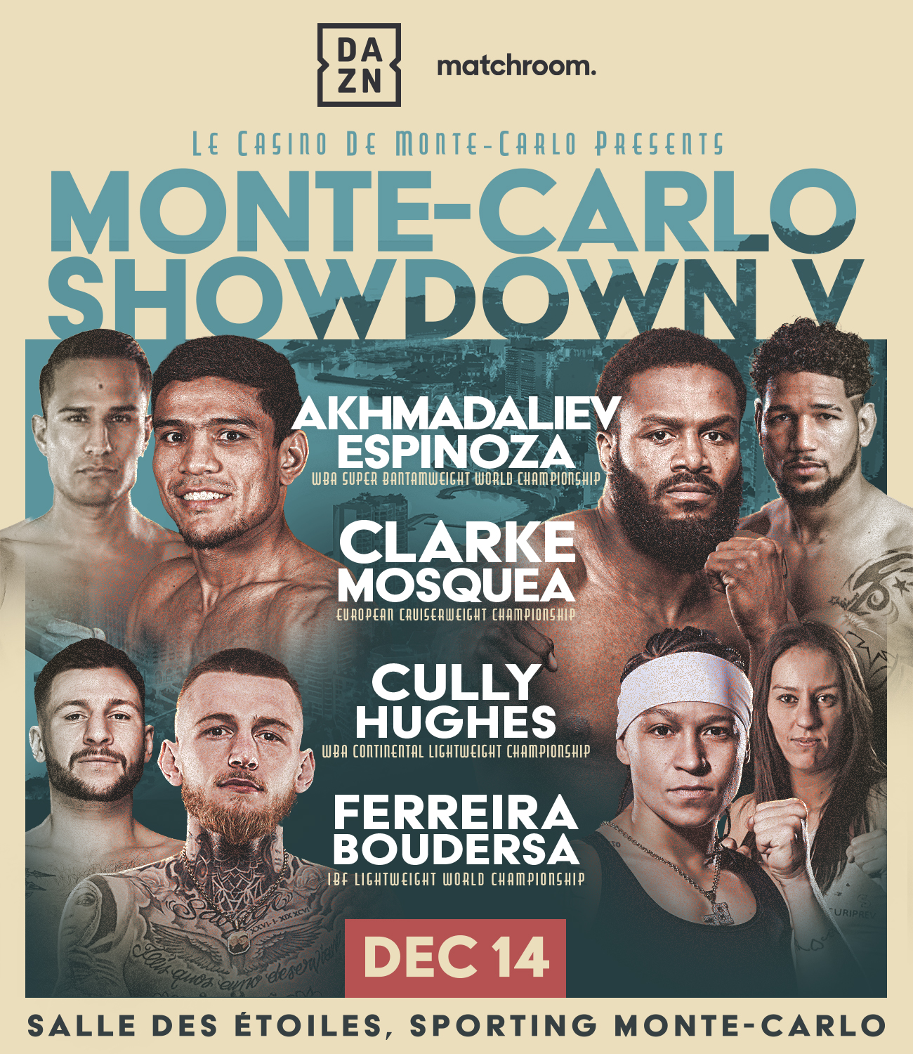 Akhmadaliev vs. Espinoza Poster November 05, 2024