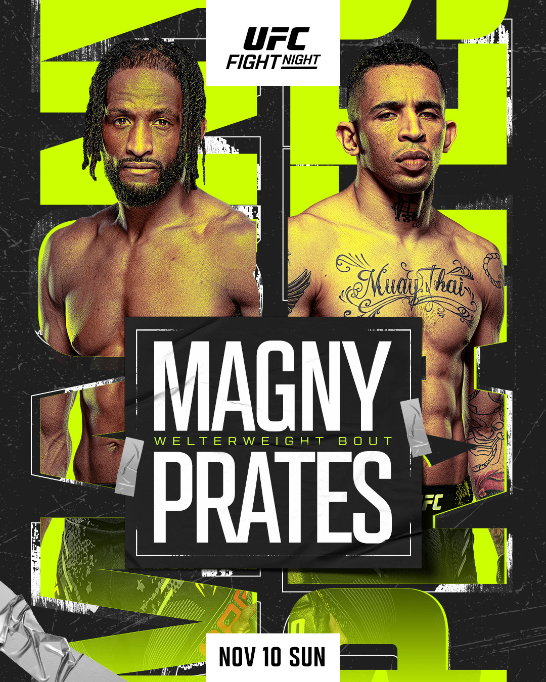 UFC Fight Night 247 Poster November 08, 2024
