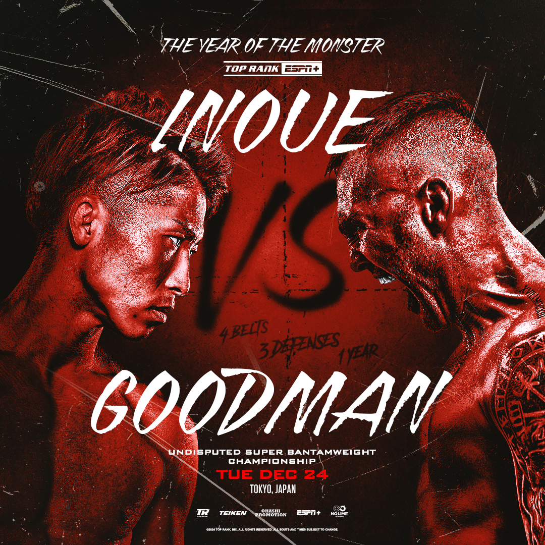 Inoue vs. Goodman Poster November 10, 2024