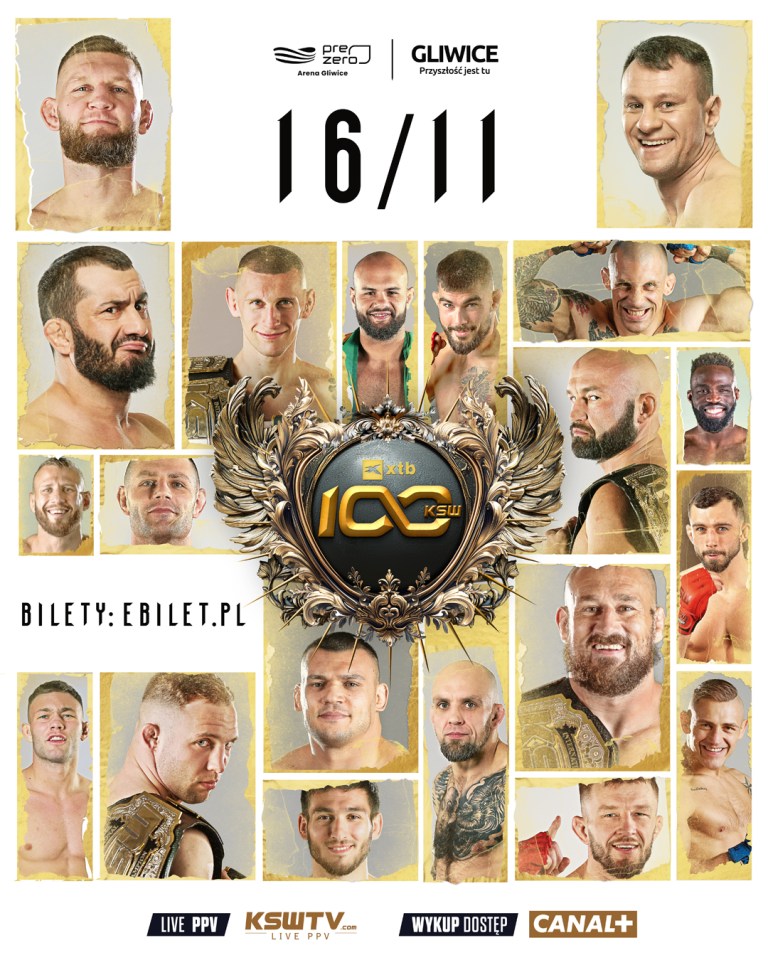 KSW 100 Poster November 16, 2024