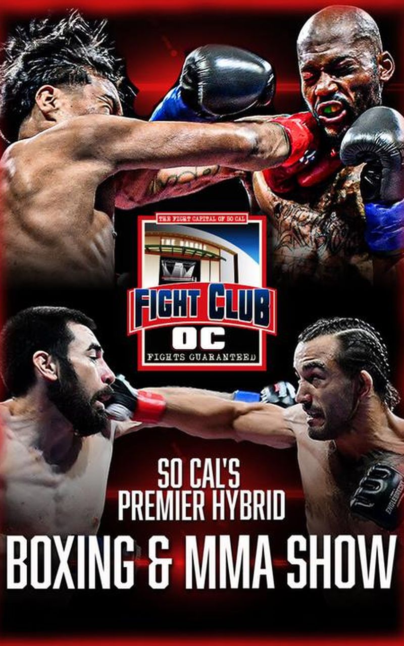 FCOC - Fight Club OC Poster November 17, 2024
