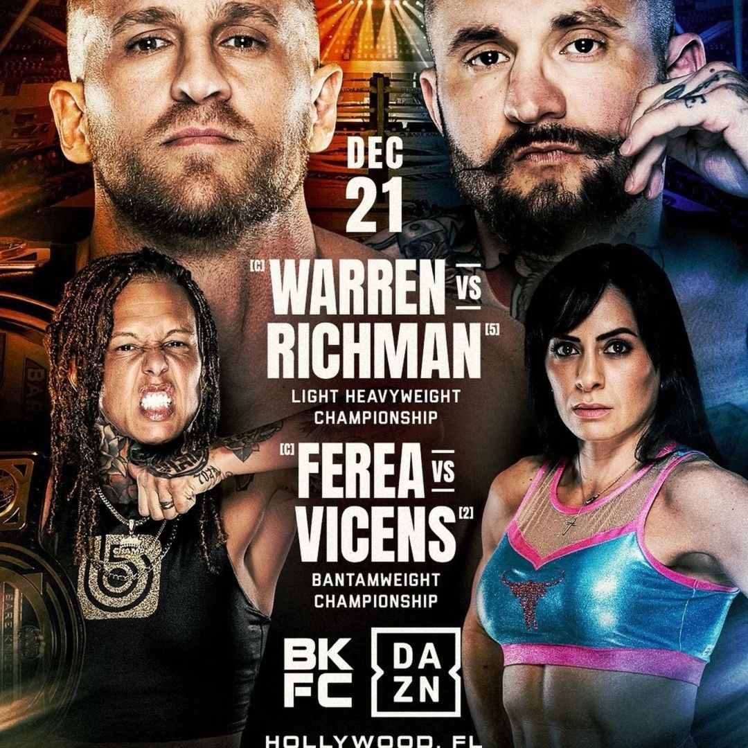 BKFC Hollywood Poster November 17, 2024