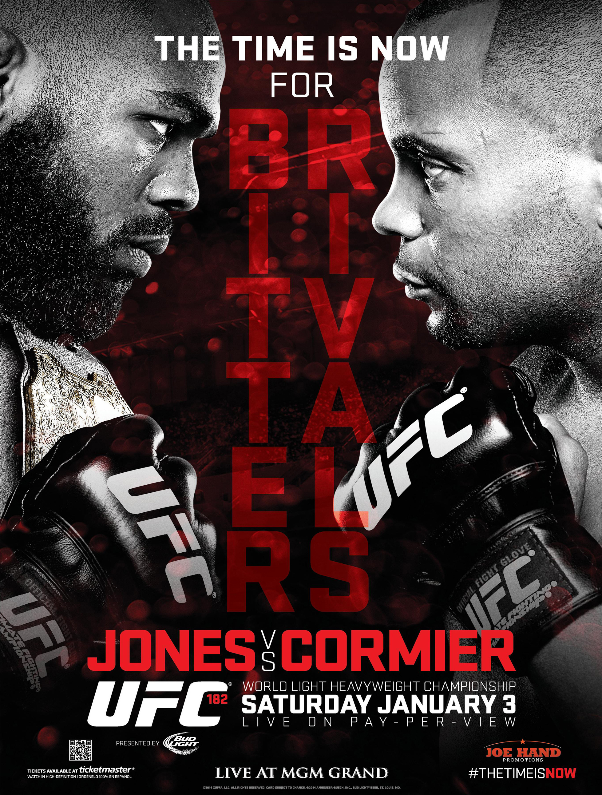 UFC 182 - Jones vs. Cormier Poster December 15, 2014 MMA Photo1958 x 2585