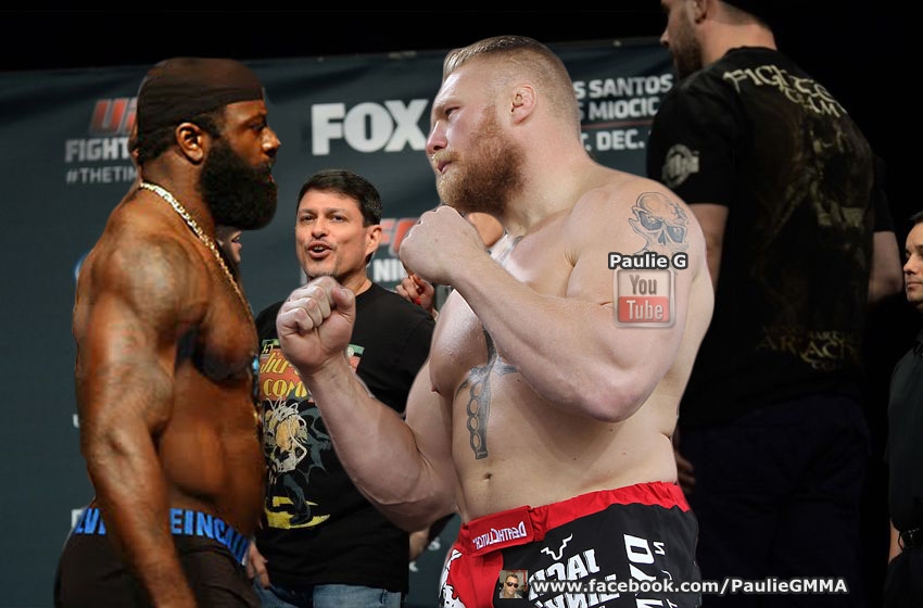 Brock Lesnar versus Kimbo Slice