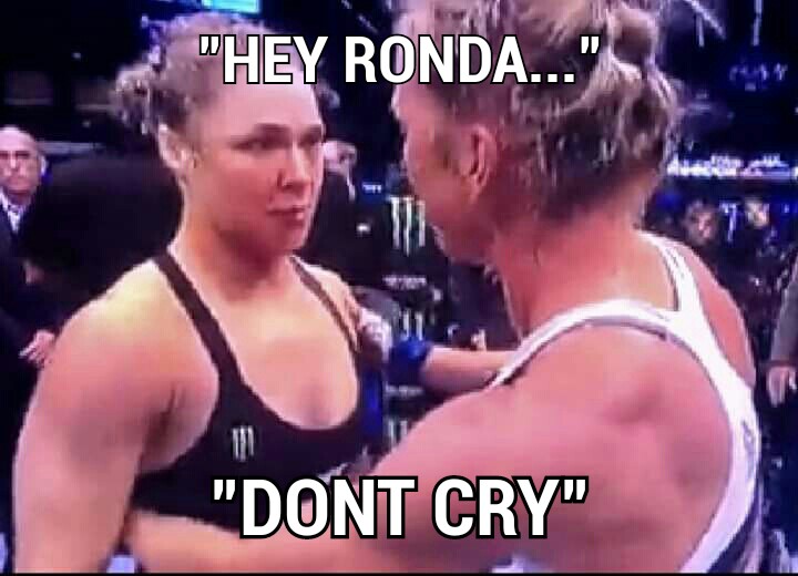 Holly to Ronda