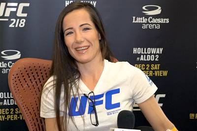 UFC 218's Angela Magana talks bouncing back from Hurricane Maria, b...